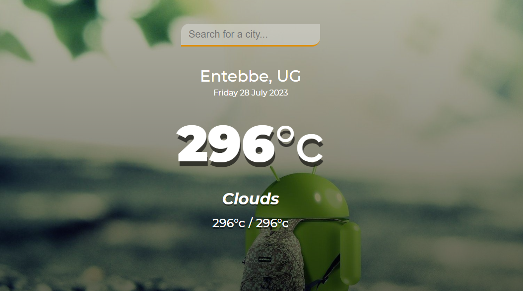 Weather Web App